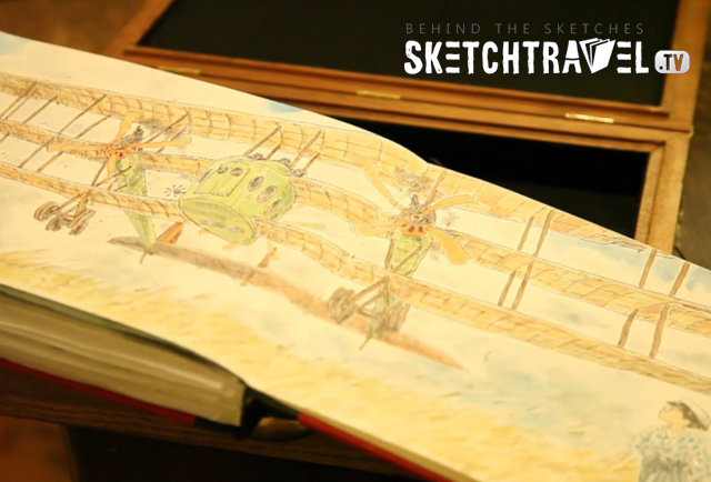 Behind the sketches Sketchtravel.tv